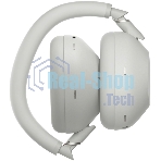 Беспроводные/проводные наушники Sony WH-1000XM6 серебро, полноразмерные, Bluetooth + проводной, адаптивное активное шумоподавление, до 40 ч
