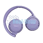 Беспроводные/проводные наушники JBL Tune 670NC фиолетовый, накладные, Bluetooth + проводной, активное шумоподавление