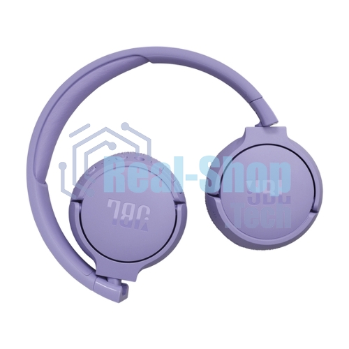 Беспроводные/проводные наушники JBL Tune 670NC фиолетовый, накладные, Bluetooth + проводной, активное шумоподавление