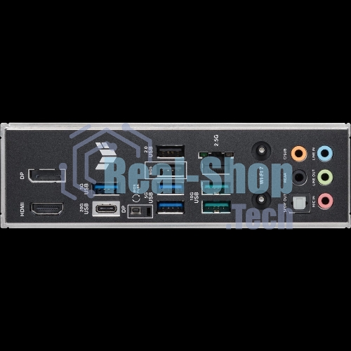 Материнская плата ASUS TUF GAMING B860-PLUS WIFI, LGA 1851, Intel B860, 4xDDR5, 4xSATA, 3xM.2, 1xPCIe 5.0 x16, 1xPCIe 4.0 x16, 1xDP, 1xHDMI, 1x 2.5Gb LAN, 1xUSB 20Gbps, 2xUSB 10Gbps, 3xUSB 5Gbps, 2xUSB 2.0, 5x3.5 мм, 7.1, ATX