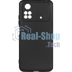Чехол (клип-кейс) DF poCase-03 для Xiaomi Poco M4 Pro черный