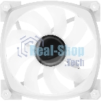 Вентилятор для корпуса Accord ACC-U12 ARGb 120х120x25 белый 4-pin 27дБ (ACC-U12 ARGb белый) brown box