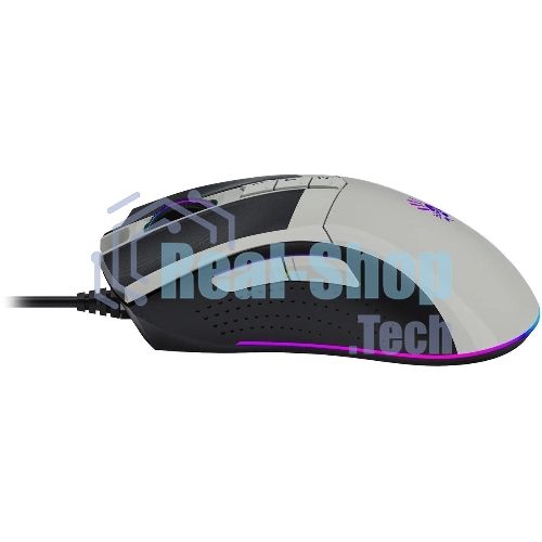Мышь проводная A4Tech Bloody W90 Max белый/черный, 10000 dpi, USB, кнопки - 10