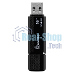Флешка USB Smartbuy Dock (SB16GBDK-K3), 16Gb, USB 3.0/3.1, R/W 70/25, черный