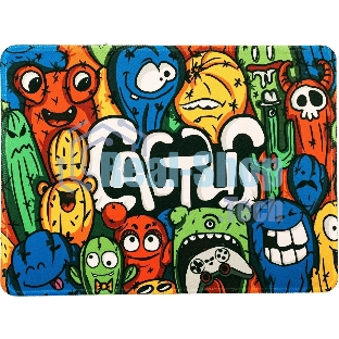 Коврик для мыши Cactus Colorful Cacti 400x300x3мм (CS-MP-PRO07XL)