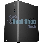 Компьютерный корпус CBR mATX Minitower V863, без БП, 1хUSB 3.0 Type C, 1хUSB 3.0, 1хUSB 2.0, HD Audio+Mic, черный PCC-MATX-V863-WPSU