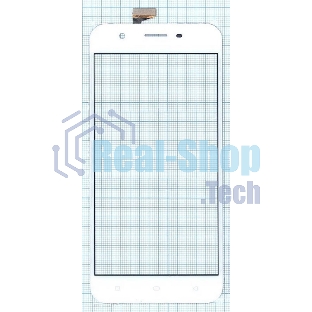 Сенсорное стекло (тачскрин) для Oppo A39, белое