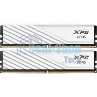 Оперативная память XPG Lancer Blade, DDR5, 32GB (2x16 GB), 6000 MHz, CL36, радиатор, белый