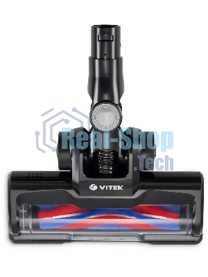 Пылесос вертикальный Vitek Starlight VT-8143 черный/серебристый, питание от аккумулятора, 35 Вт, уборка сухая, пылесборник 0.6 л, работа от АКБ max 30 мин
