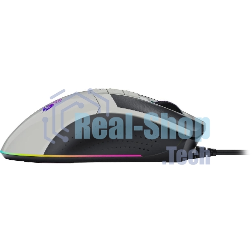 Мышь проводная A4Tech Bloody W90 Max белый/черный, 10000 dpi, USB, кнопки - 10