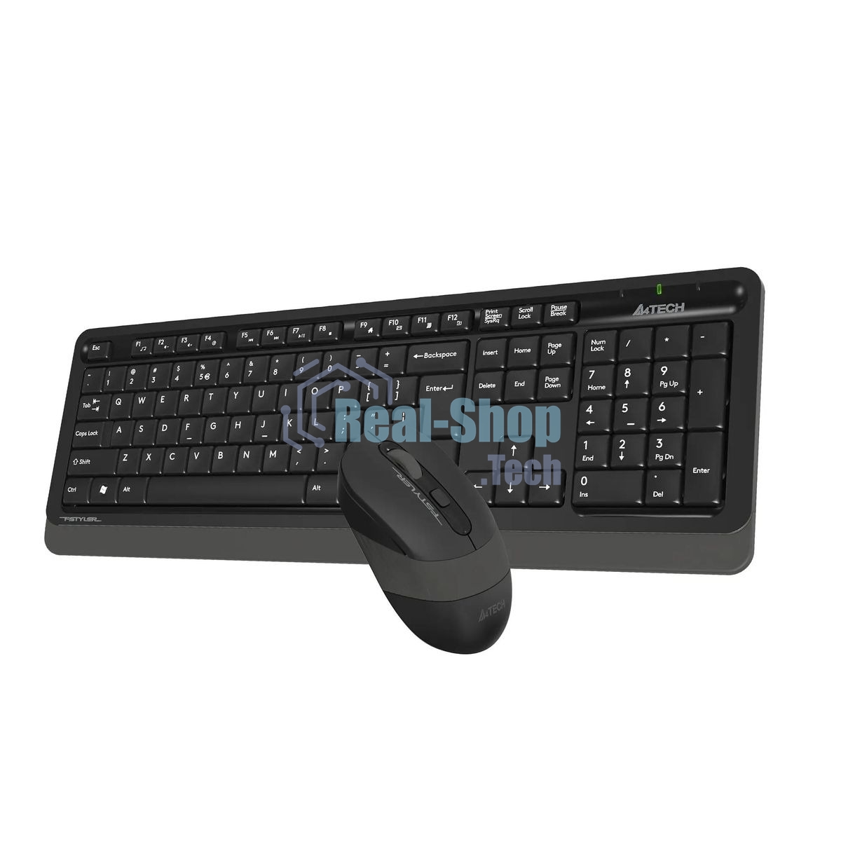 Комплект клавиатура+мышь A4Tech FStyler FG1010 беспроводной, USB, 2000 DPI, чёрный