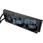 Система жидкостного охлаждения Thermalright Elite Vision 360 (360mm, LED, Black, ARGB/Fans: 3x120mm, 69CFM, 27dBA, 2150RPM/Pump height 63mm, Rad thickness 27mm/S: 1700, 1200, 1851, 115X, 2011, 2066, AM5, AM4)