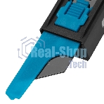 Лезвия Gross 79377, 19 мм, SK2 Black, трапециевидные, выдвижной пластиковый пенал, 10 шт.