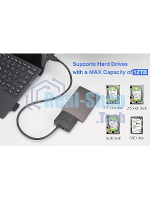 Кабель-адаптер USB3.0 ---SATA III 2.5/3,5