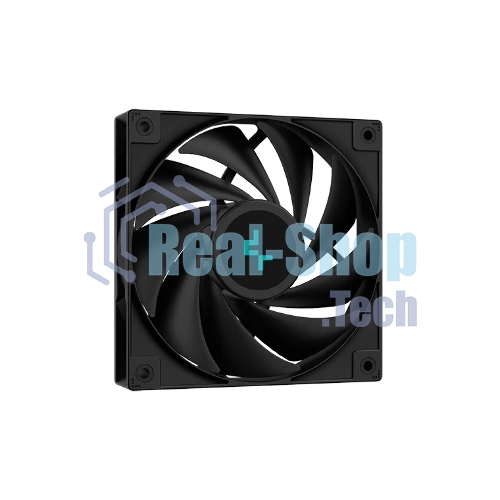 Кулер для процессора DEEPCOOL AG400 черный, 120 мм, алюминий/медь, 2000 об/мин, 31.6 дБ, 4 pin, 220 Вт, 150 мм