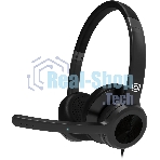 Гарнитура Oklick HS-L800 чёрный, проводная, USB