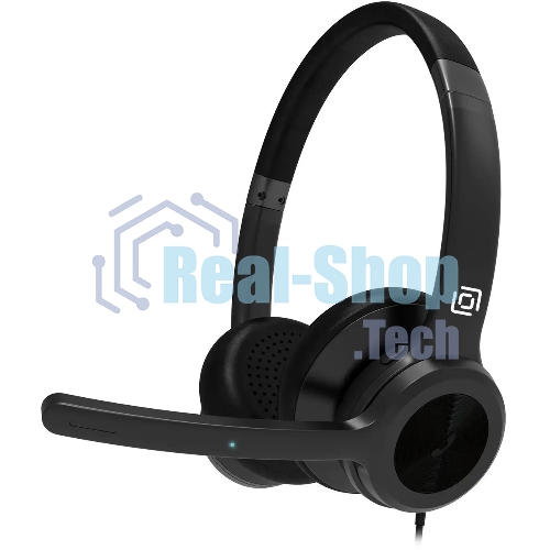 Гарнитура Oklick HS-L800 чёрный, проводная, USB