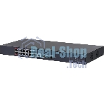 Коммутатор Dahua DH-CS4218-16ET-135, 2×1 Гбит/с Combo, управляемый