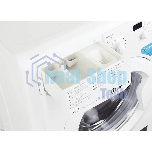 Стиральная машина Indesit IWUD 4105 белый, загрузка фронтальная 4 кг, 1000 об/мин., класс: А