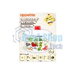 Кастрюля Appetite 1RD201M Veggies эмалированная сталь, цилиндрическая 4 л