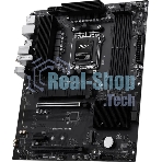 Материнская плата MSI PRO B850-S WIFI6E, AM5, AMD B850, 4xDDR5, 4xSATA, 2xM.2, 1xPCIe 4.0 x16, 1xPCIe 4.0 x4, 1xPCIe 3.0 x1, 1xDP, 1xHDMI, 1x2.5Gb LAN, Wi-Fi 6E, Bluetooth 5.3, 1xUSB-C 10Gbps, 3xUSB-A 10Gbps, 4xUSB-A 5Gbps, 3x3.5 мм, 7.1, ATX