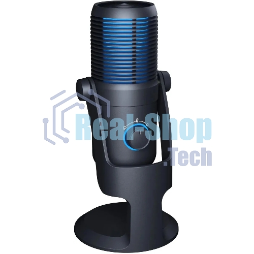 Микрофон проводной Оклик SM-400G 2м черный