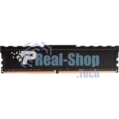 Оперативная память Patriot Signature Premium, DDR4, 8GB (1x8GB), 3200 MHz, CL22, с радиатором, чёрный