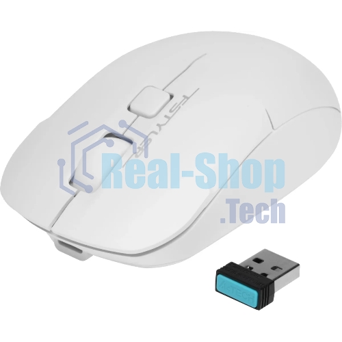 Мышь беспроводная A4Tech Fstyler FG16CS Air белый, 2000 dpi, радиоканал, USB, кнопки - 3