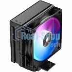 Кулер для процессора Cooler Ocypus Delta A40 BK ARGb Delta-A40-BK1NAWN00X-GL черный 120мм алюминий+медь 2000rpm 29db 4-pin 220W 156мм