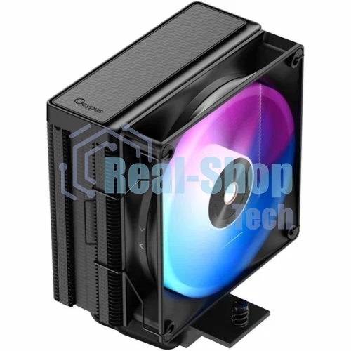 Кулер для процессора Cooler Ocypus Delta A40 BK ARGb Delta-A40-BK1NAWN00X-GL черный 120мм алюминий+медь 2000rpm 29db 4-pin 220W 156мм
