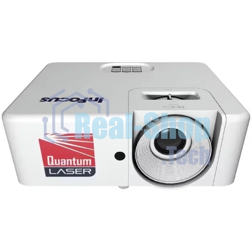 Лазерный проектор InFocus INL174 DLP, XGA, 4100 lm, 3 500 000:1, 1.942.16:1, HDMI x2, VGA in x1, Composite video x1, RS232 x1, Audio in/out, VGA out x1, USB-A x1, 1х15w, 2,9 кг, белый