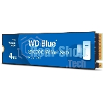 Накопитель SSD 4Tb WD Blue, NVMe, M.2 2280, PCI-E 4x4 R/W - 5500/5000 Mb/s