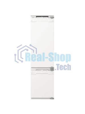 Встраиваемый холодильник Gorenje NRKI519E82WF, 193 см, электронное управление, цифровой дисплей, Wi-Fi, NoFrost Dual, Multiflow 360, контейнер CrispZone с контролем влажности, функция ConvertActive, AdaptTech, MultiAdjust, жесткое крепление, инверторный компрессор, уровень шума 35 дБ