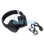 Беспроводные/проводные наушники Raskat ANC 1B черный, полноразмерные, Bluetooth + проводной, активное шумоподавление, складная конструкция, до 50 ч