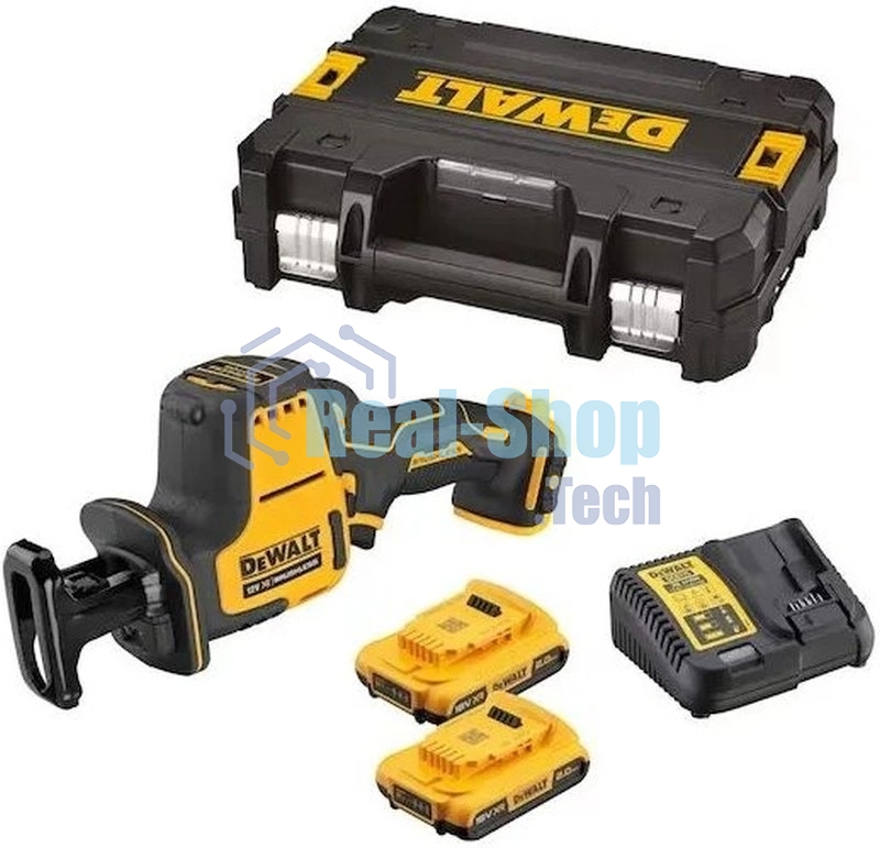 Сабельная пила DeWalt DCS312D2-QW аккум. 2800ход/мин ДА