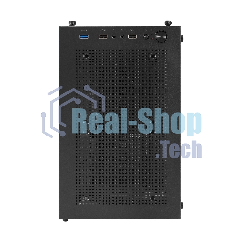 Компьютерный корпус Miditower ExeGate i3 BASE-EVO800 (ATX, БП EVO800RGb с вент. 12 см, с окном, 1хUSB+1хUSB 3.0, аудио, 4 вент. 12см с RGb подсветкой)