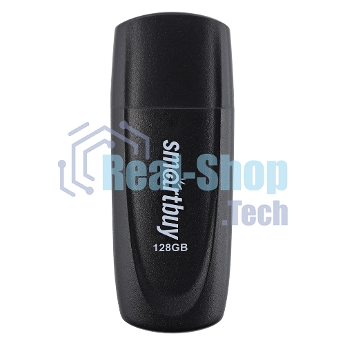 Флешка USB SmartBuy Scout black (SB128Gb2SCK), 128Gb, USB 2.0, R/W 30/15, черный