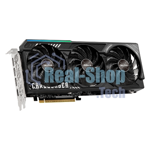 Видеокарта ASRock Radeon RX 9070 XT Challenger 16GB RX 9070XT, HDMI, DP*3, 16G, D6
