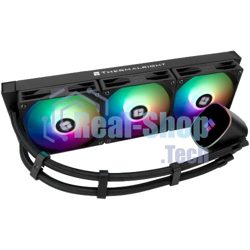 Система жидкостного охлаждения Thermalright Frozen Horizon 360 V2 ARGb Soc-AM5/AM4/1200/1700/1851 черный 4-pin 29.5dB Al Ret (F-HORIZON-360-BL-V2)
