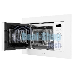 Микроволновая печь встраиваемая MONSHER 201 W 20 л, 800-1250 Вт, гриль, 8 программ, белый