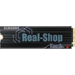Накопитель SSD 2Tb Samsung 9100 PRO, M.2, PCI-E 5.0 x4, TLC 3D NAND R/W - 14700 (14800)/13400 (13300) Mb/s с радиатором
