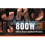 Блок питания Aerocool/Formula KCAS-800W, 800Вт, PLUS 80 PLUS Bronze, 120мм, черный