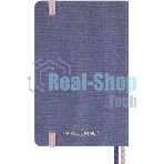 Блокнот Moleskine LIMITED EDITION SAKURA LESU08MM710 Pocket 90x140 мм, обложка текстиль, 160 страниц, линейка, синий, 2025