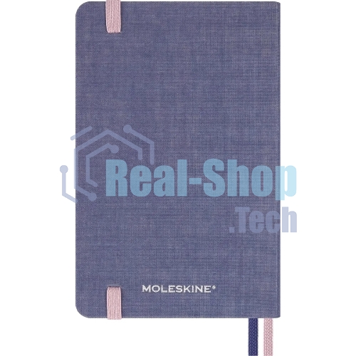 Блокнот Moleskine LIMITED EDITION SAKURA LESU08MM710 Pocket 90x140 мм, обложка текстиль, 160 страниц, линейка, синий, 2025