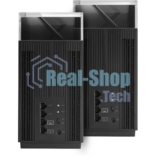 Роутер ASUS ET12(2-PK), из 2 точек доступа, 802.11 a/b/g/n/ac/ax, 2,4 + 5 гГц; 90IG06U0-MO3A20