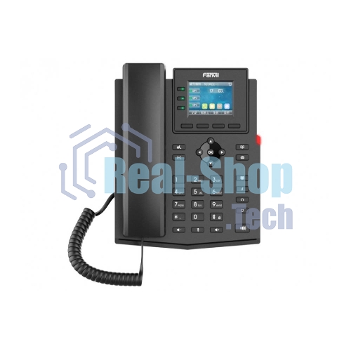 Телефон IP Fanvil X303-2 Wire черный