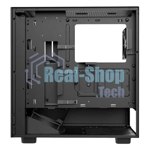 Компьютерный корпус без блока питания Case NZXT H5 Flow RGb, Midi-Tower, TG, 3x120мм RGb + 1x120мм, 1xUSB-A 3.2 + 1xUSB-C 3.2, E-ATX, ATX, mATX, mITX черный