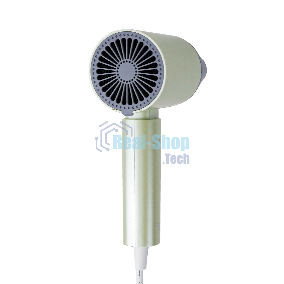 Фен Centek CT-2203 зеленый, 1600 Вт, компактный, ионизация