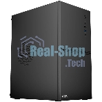Компьютерный корпус CBR mATX Minitower V863, без БП, 1хUSB 3.0 Type C, 1хUSB 3.0, 1хUSB 2.0, HD Audio+Mic, черный PCC-MATX-V863-WPSU