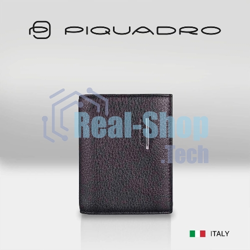 Обложка для документов Piquadro Modus Special PP1660MOSR/N, черный, натур.кожа